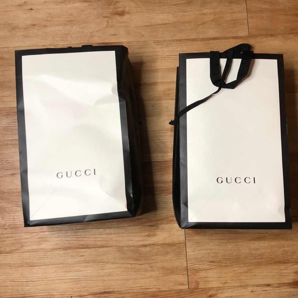 2 Gucci  shoppers
